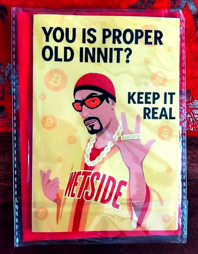 Ali inspired birthday card - ali, g