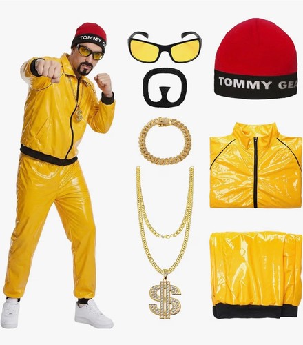 Ali costume adult 90s rapper - ali, g